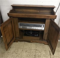 Magnavox Tuner with 8 Track Player and Turn Table