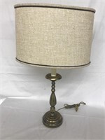 Mid Century Brass Lamp