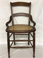 Early Cane Bottom Chair