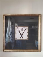 Framed Clock Face Picture #1