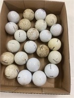 Several Assorted Golfballs