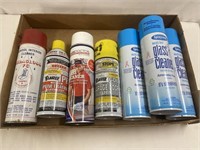 Lot Containing Glass Cleaner, Interior Cleaner,