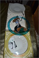 STAINED GLASS MERMAID, LACE DEVON PAPER NAPKINS,