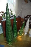 BATTERY OPERATED HOLIDAY TREES FROM 13" TO 24"