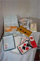 VINTAGE STATIONARY AND ENVELOPES, CARDS, AND