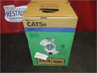 Box of Cat5e Riser Cable