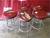 Bid x 5: Stools (28.5" x 14")