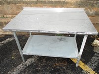 SS Work Table (48" x 30" x 34")