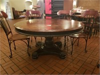 Nice Solid 60 inch Round Dinning Table