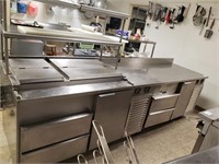 Nice Working Refrigerated Prep and Work Table