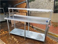 Nice Stainless 72 X24 Prep Table With shelve and c