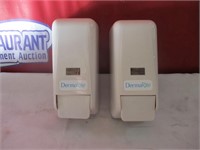 Bid x 2: DermaRite Soap Dispensers