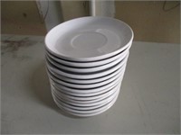 Bid x 12: 7" Round White Plates