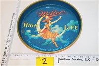 Vintage Miller High Life Seving Tray