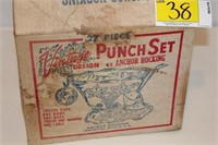 Anchor Hocking Vintage Punch Bowl Set