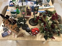 Assorted Christmas and Winter Decorations