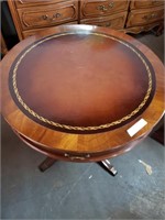 Gorgeous round hardwood table