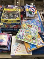 Assorted Board Games and Puzzles