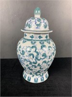 Glazed Pottery Urn / Ginger Jar