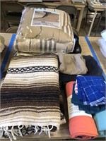 Assorted Blankets and Quilts