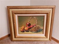 "Fruit" Painting By Melvin C. Johnson