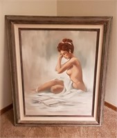 Nude Painting By Richard Moyer