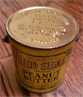 Small Red Seal Peanut Butter Pail