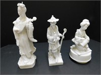Porcelain "Blanc de Chine" Figurines