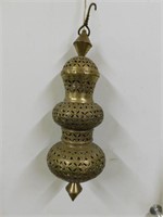Hanging Brass lamp (Moroccan?)