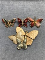 Cute Vintage Butterfly Pins