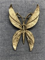 Beautiful Vintage RSK Butterfly Brooch Pin