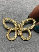 Cute Vintage Butterfly Pin