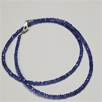 $1230 Silver Tanzanite(33ct) Necklace