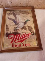 Miller High Life Collector Mirror - Duck