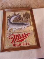 Miller High Life Collector Mirror - Muskie