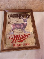 Miller High Life Collector Mirror - Deer