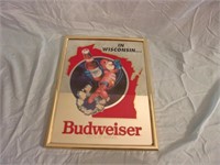 Budweiser / Bud Man - In Wisconsin Mirror