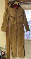 Walls insulated coveralls size medium
