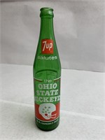 Ohio State 7-Up bottle