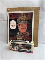 Davey Allison poster and RC car