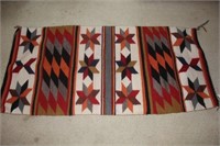 Vintage Navajo Saddle Blanket