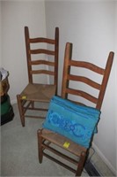 Paif of Ladder Back Chairs
