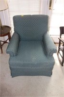 Green Upholstered Chair