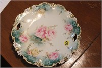 R.S. Prussia (Red Mark) Handled Cake Plate