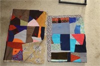 (2) Hand Made Crazy Quilts for Children