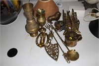 One lot of Brass, Copper, & Cast Iron Collectibles