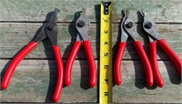 4 Sets of Snap Ring Pliers inc/ Snap-On