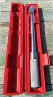 Snap-On  3/8" Torque Wrench, 16" w/Case