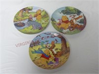 Disney Winnie the Pooh Collector Plates ~ 3