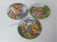 Disney Winnie the Pooh Collector Plates ~ 3